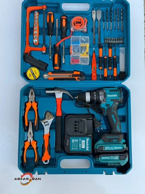 پک کامل طرح  ماکیتا 36 ولت مدل36v2.0ah makita کد 1758808