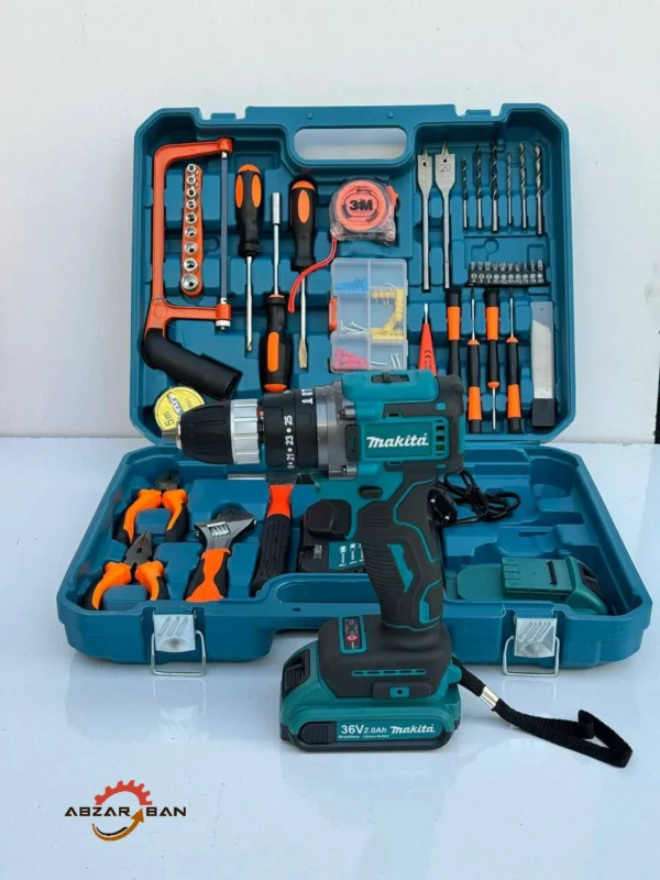 پک کامل طرح  ماکیتا 36 ولت مدل36v2.0ah makita کد 1758808