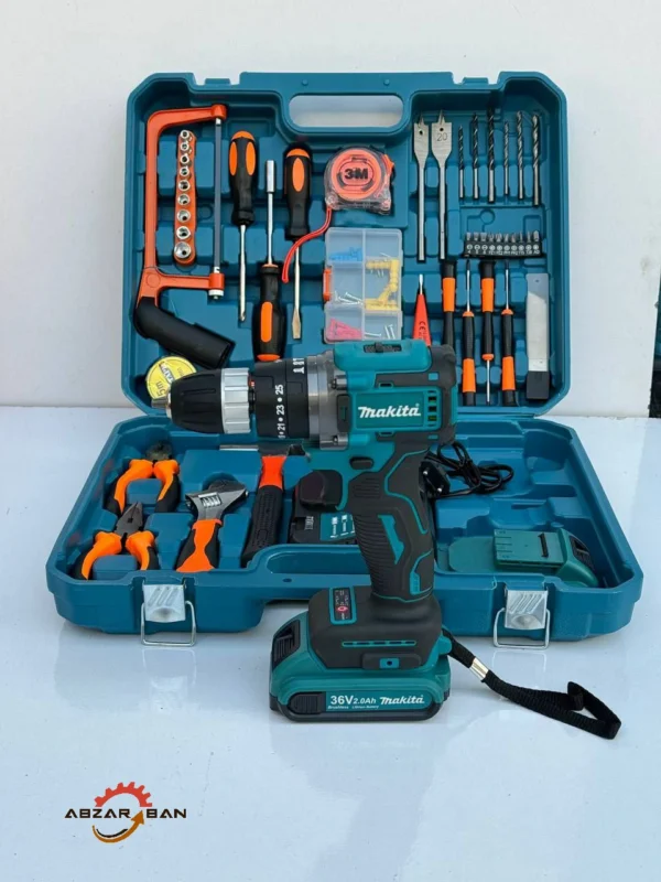 پک کامل طرح  ماکیتا 36 ولت مدل36v2.0ah makita کد 1758808