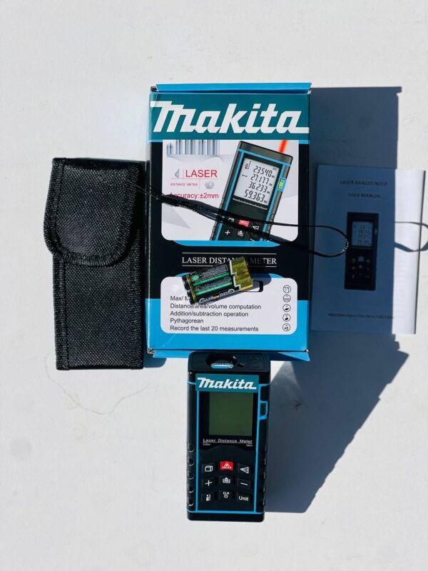 متر لیزری طرح  ماکیتا مدل m100 ip54