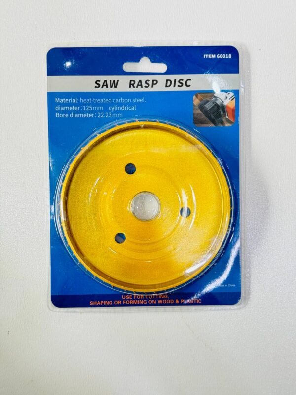 دیسک ساینده ابزار چرخشی حکاکی مدلsaw rasp disc125mm