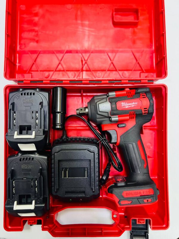 بکس شارژی دو کاره میلواکی مدلmilwaukee 108v5.0AH LITHIUM